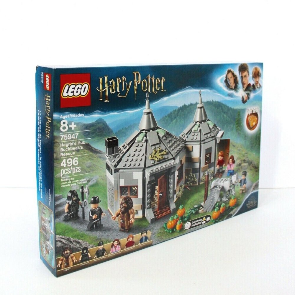 Lego Harry Potter Hagrid's Hut: Buckbeak's Rescue #75947 Building Set 496 Pieces